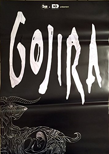 Gojira Affiche decoration murale chambre ado et adulte poster 70X100