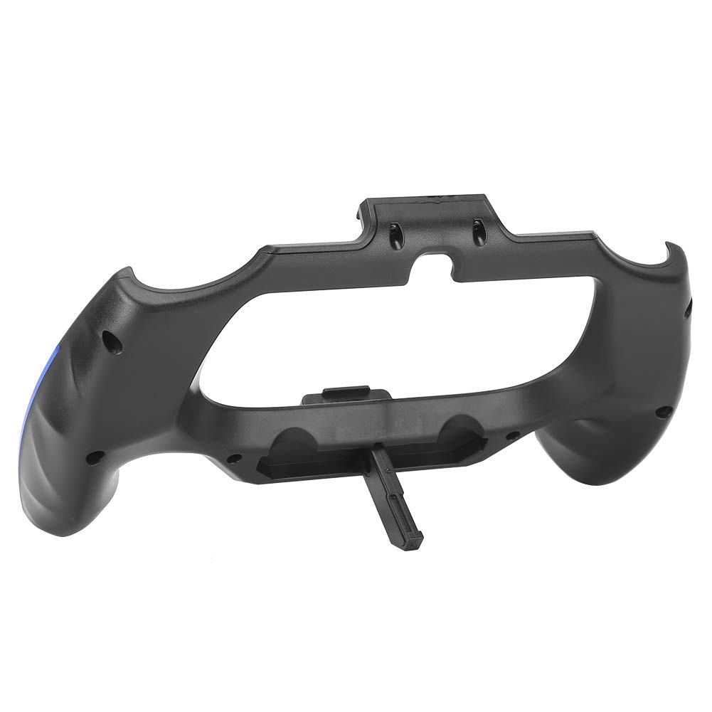 ASHATA 2 Piezas de Agarre de Mano para PS Vita 2000, Soporte de plástico para manija de gatillo, Soporte de Caja para PS Vita 2000, Accesorio de Soporte de Agarre de Manillar para Gamepad(Azul)
