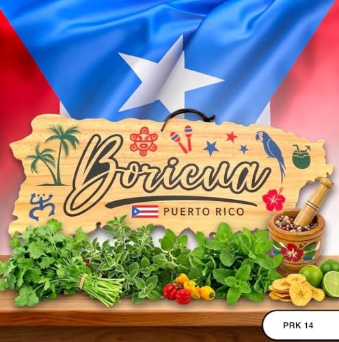 Tabla de cortar de madera con forma de Puerto Rico miniatura 6
