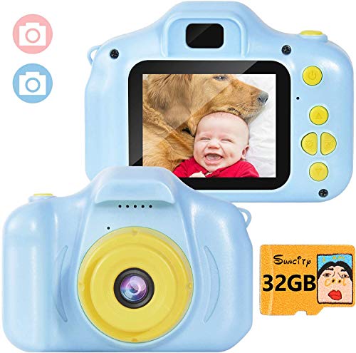 Suncity Kids Camera Boy Toys Gifts for 2-8 Year Old Camcorder 2.0 Inch