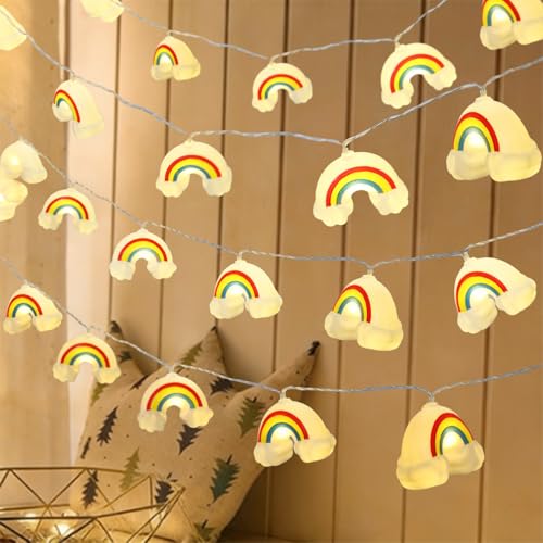 Guirlande lumineuse arc-en-ciel : le cadeau d'anniversaire idéal