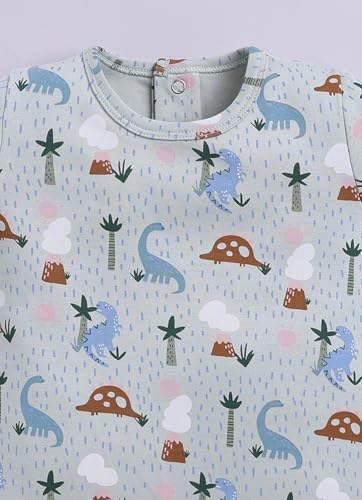 Image of BABYGO Baby Half Sleeve Rompers 100% Cotton for New Born Baby|Daily Suits for Baby Boys & Girls| 0-3M| 3-6M|6-9M|Onesies| Infant Clothes | Pack of 1