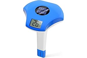 BALDR Floating Solar Pool Thermometer with LCD Display