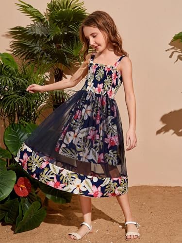Image of TAGAS Dress for Girls Knee Length II Baby Girl Dress|| Frock for Girl |Girl Floral Sundress|Kids Frock|