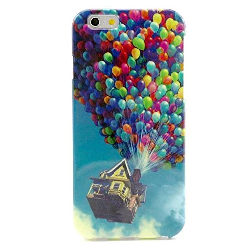 iPhone 6 Case, MOKOU B Style Hybrid Fancy Colorful Pattern Hard Back Case Cover Fit for iphone6 4.7Inch