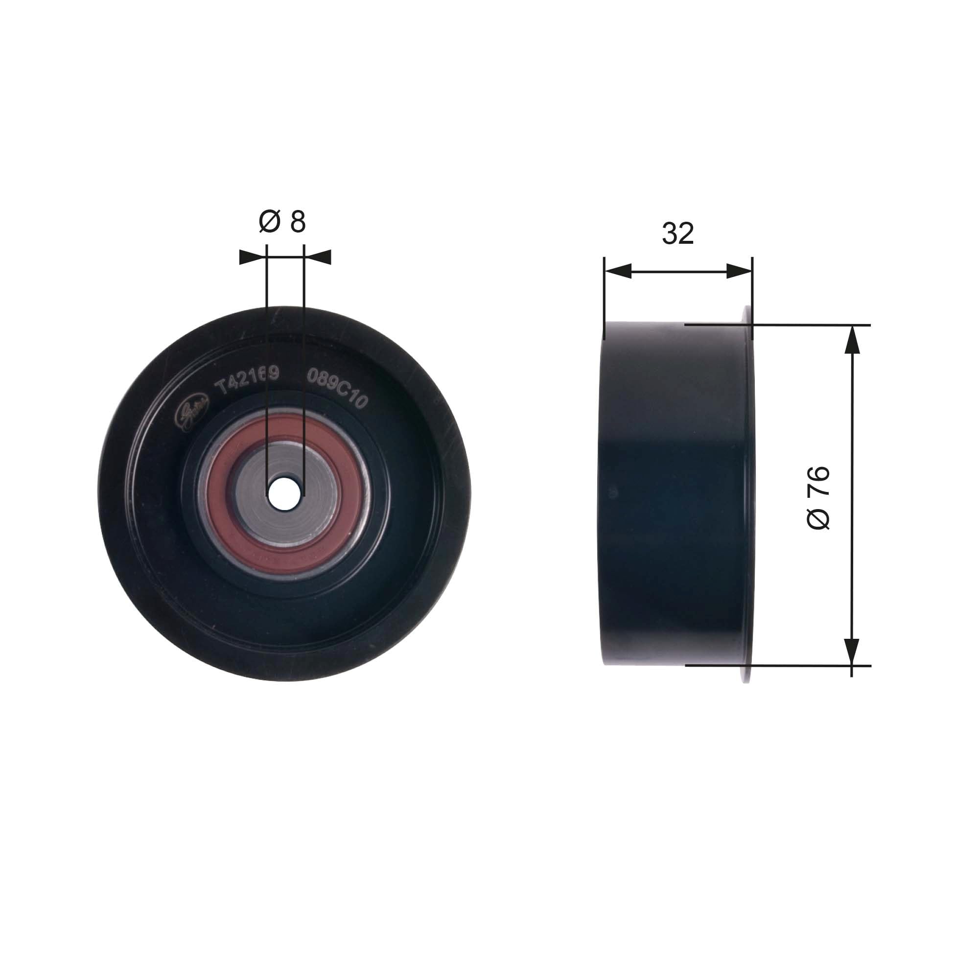 GATES Kit de correa de distribución K015573XS Número de dientes: 89 25mm 848mm Compatible con OPEL Vivaro A Combi X83 Vivaro A Furgón X83, RENAULT Trafic 2 Autobús JL Master 2 Caja/Chasis ED/HD/UD