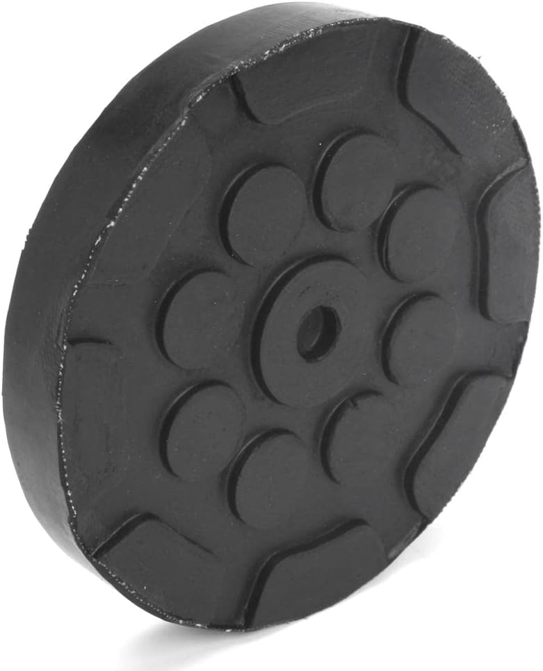 4PCS Car Auto Jacking Lift Pads,Round Heavy Duty Car Lift Pads Rubber Arm Pads Lift Pad Fit for Auto Car Lift Truck Hoist (B)