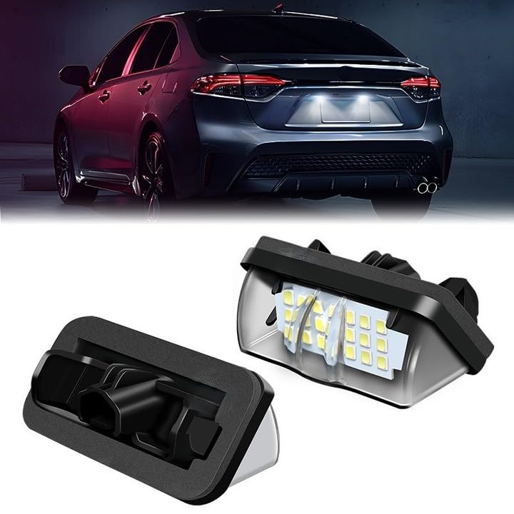 Amazon | プリウス 50系 ZVW50 ZVW51 ZVW55 LED ナンバー灯 ライセンス