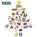 Felt Christmas Tree - 3.1 Ft Felt Christmas Tree for Kids, 30 Detachable Ornaments, Door Wall Hanging Xmas Gifts for Christmas Decoration