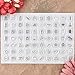 Kwan Crafts 2 Sheets Different Style Daily Life Pattern Clear Stamps for Card Making Decoration and DIY Scrapbooking