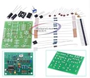 DIY Kits NE555 4-Channel Waveform Generator Suite Sine Triangle Square Wave Electronic Training Kit