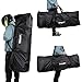 Rhinowalk Foldable E-scooter Carrying Bag Portable Electric Scooter Storage Bag Transport Case for Outdoor Travel Riding Commuting (Black - 48.8