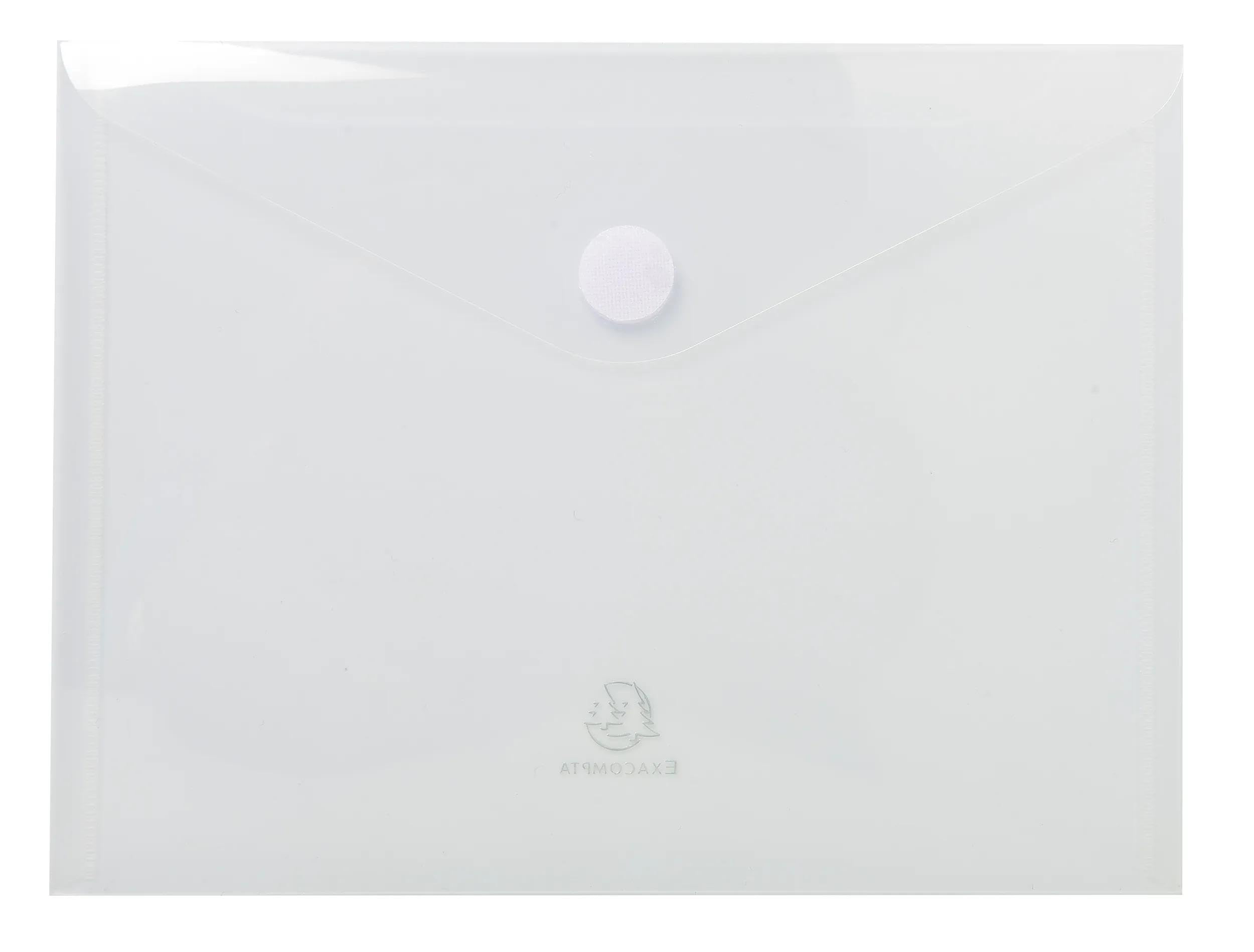 Exacompta, Ref 56720E, Box of 50 mini envelopes with Velcro Closure and Flap, Made of Soft PP, Pocket Size: 24 x 18 cm - Image 3