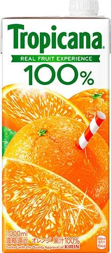 Amazon キリン トロピカーナ100 オレンジ 1l 紙パック 6本入 2まとめ買い トロピカーナ 野菜ジュース フルーツジュース 通販