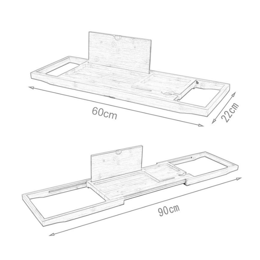 Estante para bañera, Bandeja de baño, bañera de Ducha Caddy con Soporte para Bandeja de Libros, estantes de baño, Soporte de Almacenamiento para baño, Soporte para Bandeja, púrpura