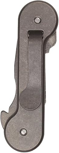 Miniatura 3 de KeyBar Organizador de llaves de titanio lavado a la piedra, herramienta EDC  Soporte compacto para llaves multiherramienta y organizador de llaveros