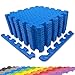 diMio Sport-Schutzmatten - Puzzlematten inkl. Randstücke in verschiedenen Größen und Farben - Schutzmatte/Unterlegmatte/Fitnessmatte/Bodenschutz Matte