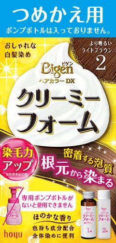 Amazon | ビゲンヘアカラーDXクリーミーフォーム つめかえ用 2 より