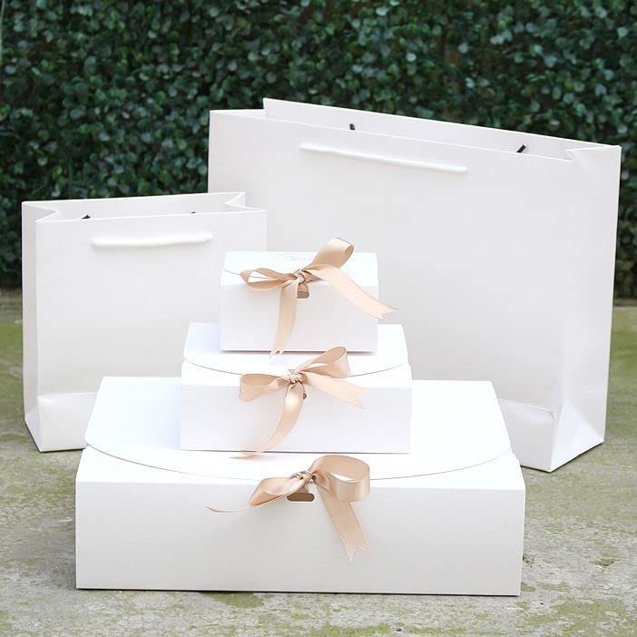 For Gifts Packaging Boxes Gold Color Flat Cardboard Boxes 3 pc, 11,5х11,5х0,5. 16,5х16,5х0,5. 31х25х0,5. Boxes, for Gifts, Packing, Easy To Fold Style White)