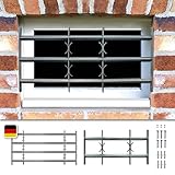 fenstergitter modern Doppelt geführte Querstreben 3 mm stark