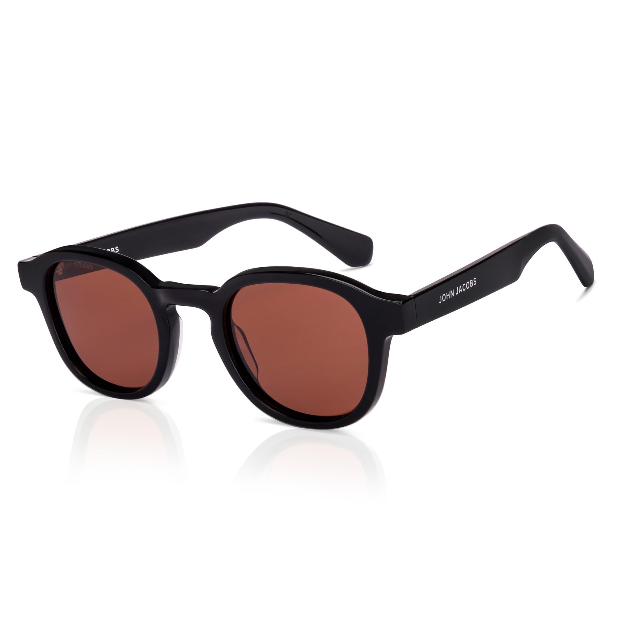 john jacobs Full Rim Square Stylish & Premium UV Protected Sunglasses | JJ Acetate | Polarized and 100% UV Protected | Men & Women | Extra Wide | JJ S17336-picture-10