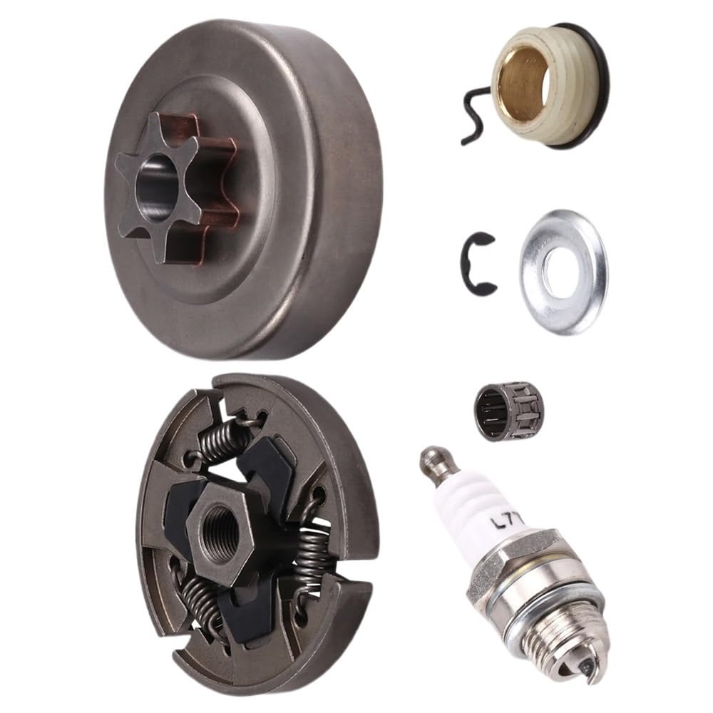 Tambor de Embrague de piñón de Motosierra for cortacésped, Compatible con Stihl 017 018 021 023 025 MS170 MS180 MS210 MS230 MS250, Piezas de Repuesto