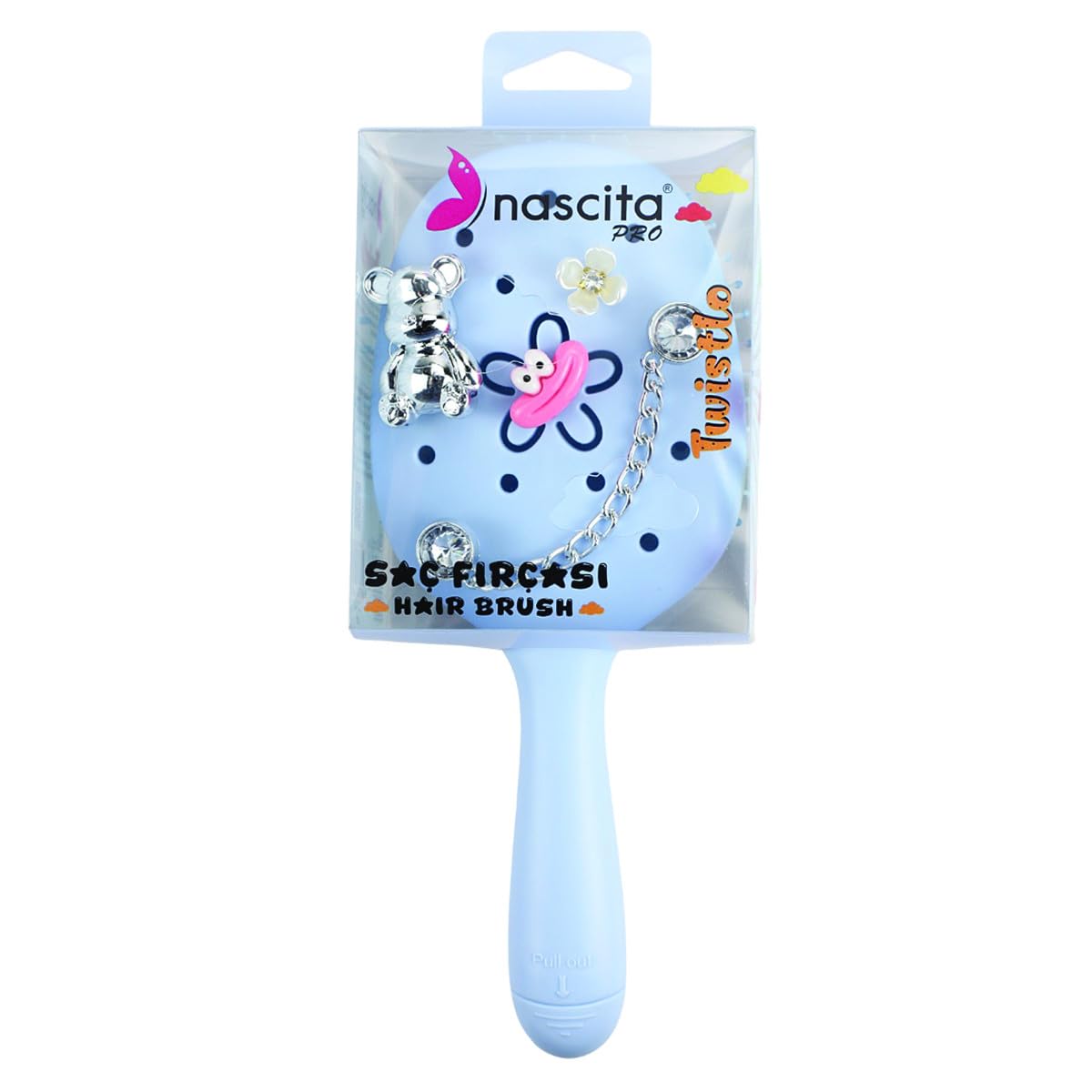 Nascita Twistlo Saç Fırçası Blue - 59