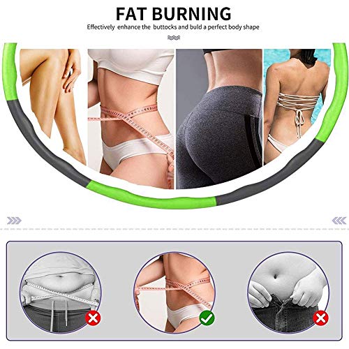 Abnaok Hula Hoop, cerchio fitness per adulti, 8