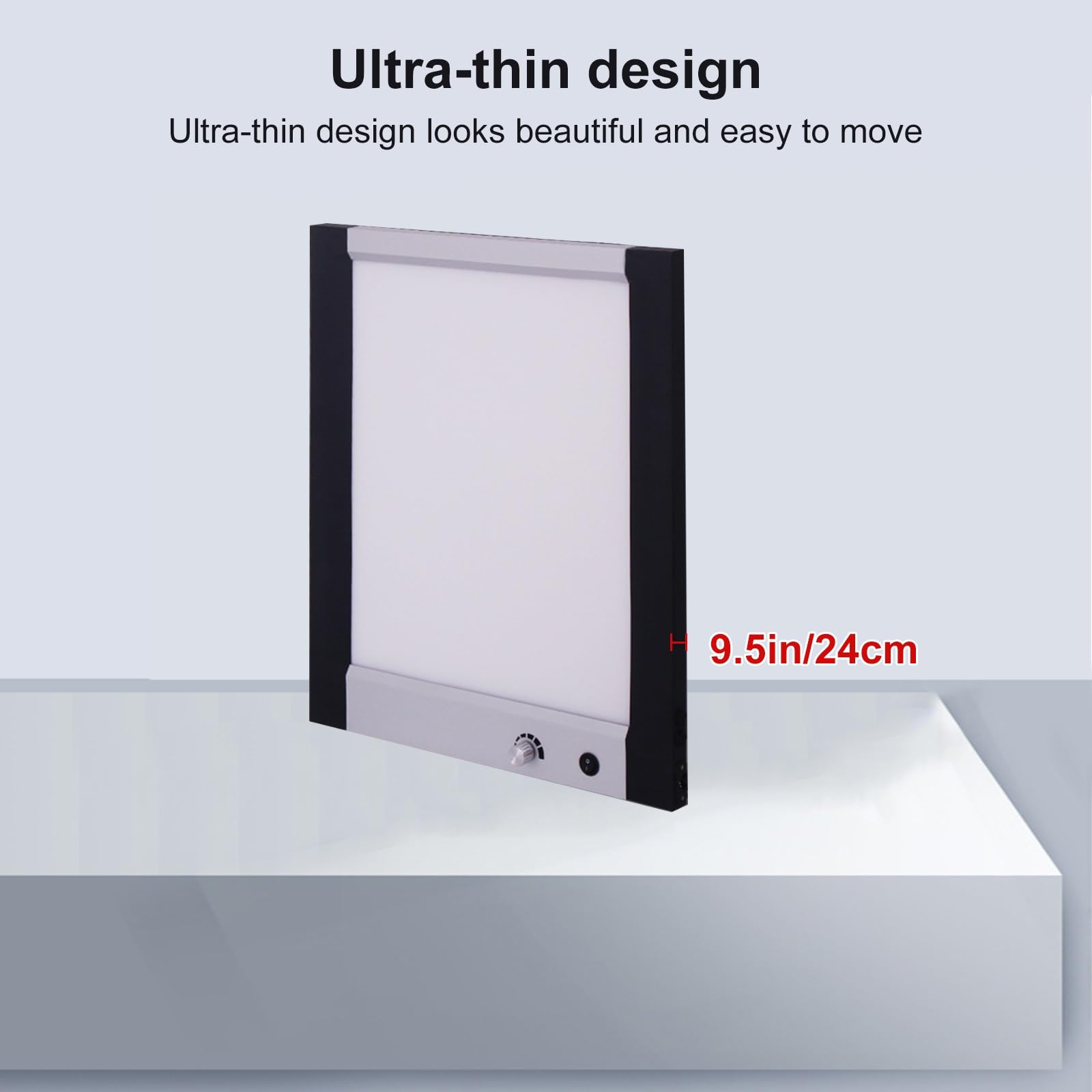 Professionelle Röntgenfilm-Leuchtbox, LED-Röntgen-Betrachtungsbox, Laborausrüstung, 0-100 % Einstellbare Helligkeit, Intensitätsregelung/Auto Ein/Aus, Keine Schatten(22.5x47x1in/57.5x120x2.4cm)