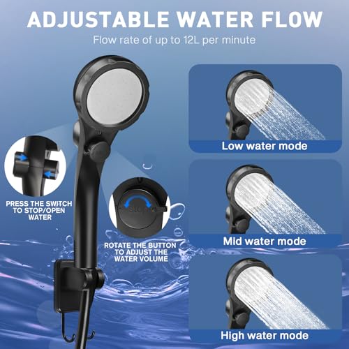 Image of 7800mAh Upgrade Portable Camping Shower with Digital Display & Temperature