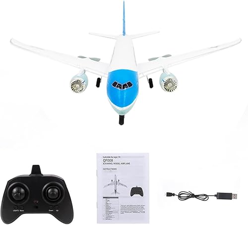 Miniatura 7 de Avión RC RTF, Control Remoto de 3 Canales 787 dreamliner Avión Interior Exterior 2.4GHz Aeronave de Control de Radio para Niños Varones Principiantes