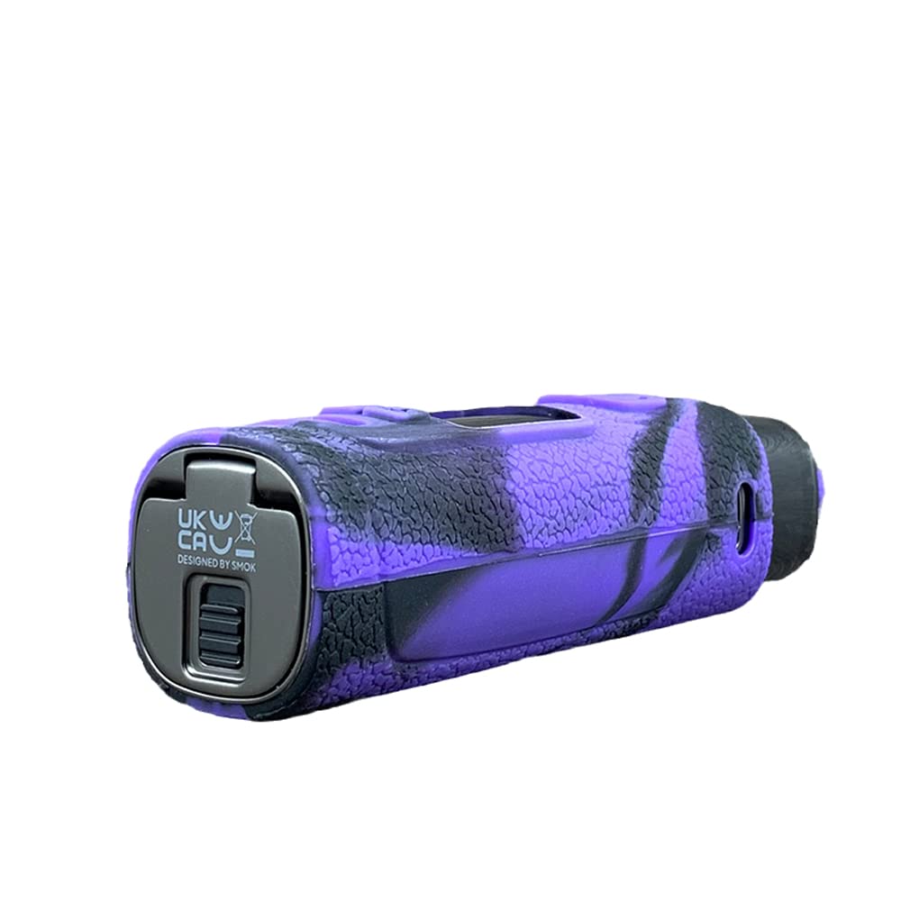 smok rpm 5 pro case RUIYITECH Texture Silicone Case for SMOK RPM 5 Pro Kit 80W Case Cover  Protective Soft Sleeve Skin for RPM5 PRO Case (Black Purple) : Buy Online  at Best Price in KSA -