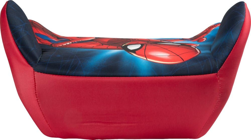 Siège Auto Pour Enfant Spiderman City Booster 125 à 150 Cm I-Size R129, Rehausseur De Voiture Avec Accoudoirs Ergonomiques, Système Universel Avec Ceinture De Voiture, Design Marvel Spiderman
