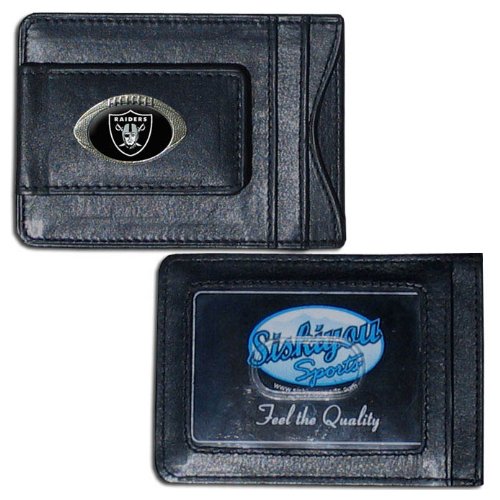 Image of NFL Leather Money Clip Cardholder
