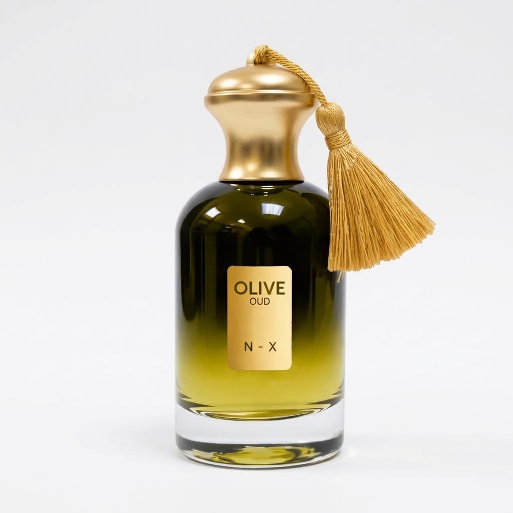 Olive Oud Luxury Eau de Parfum 100ml – Long Lasting Woody Oud Fragrance for Men and Women with Elegant Premium Bottle Design-image-40