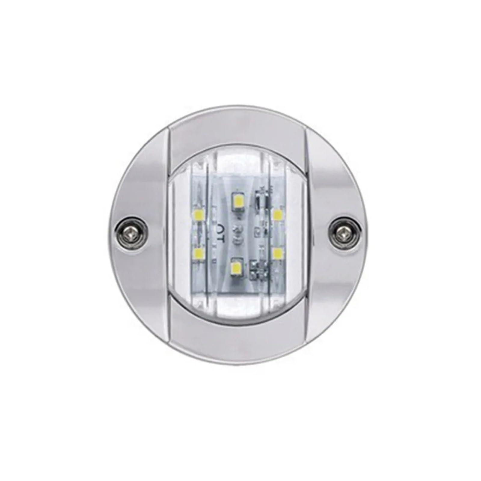 WXVFX Led Boat Light Brightness Waterproof Marine Light Navigation Light Chrome-Plated for Pontoon Boat Kayak Sailboat(Blue Light)