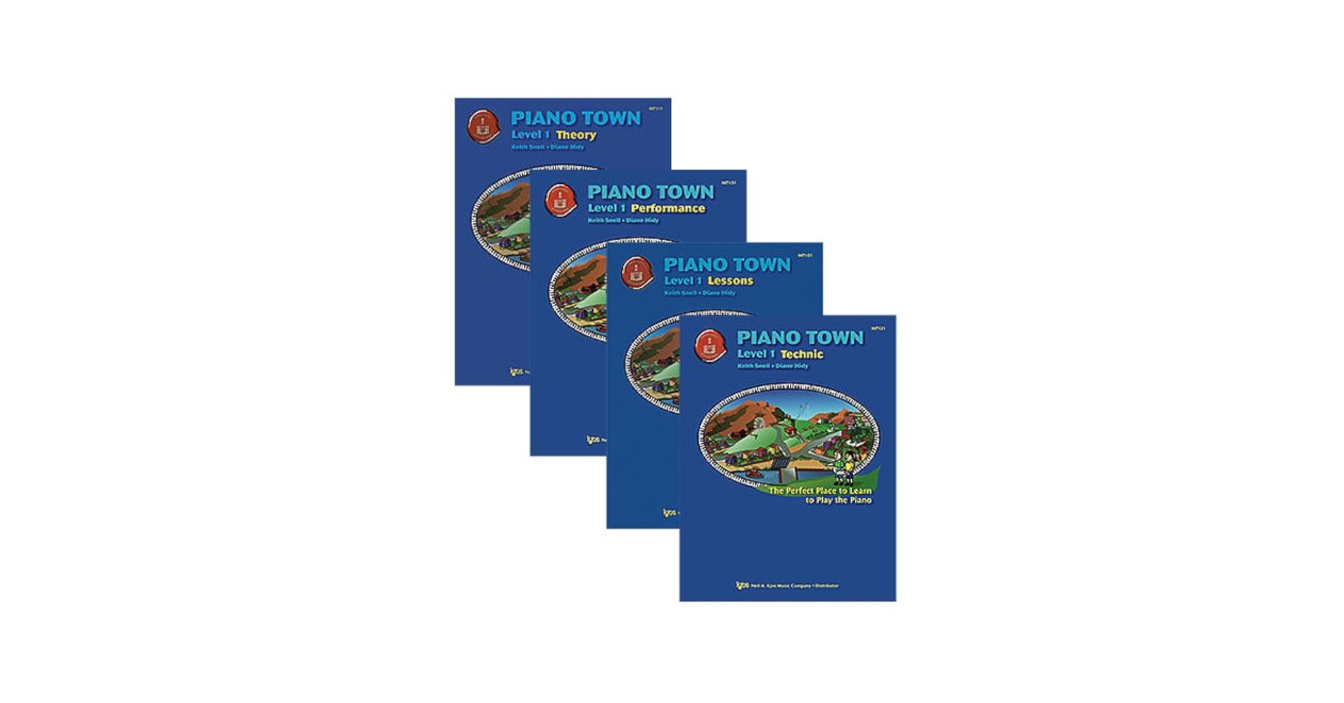 Piano Town Level 1 Learners Pack - Lesson, Theory