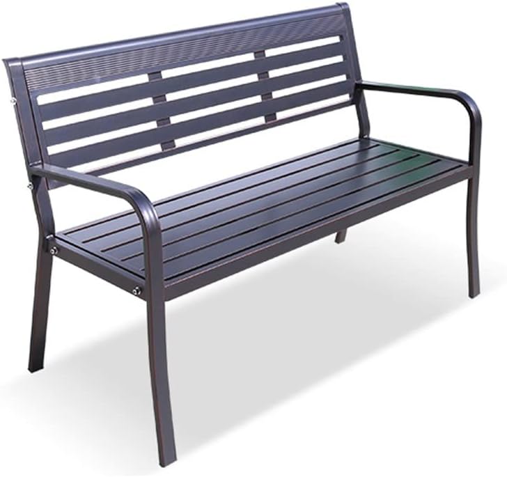 Patio Benches for Outdoors Outdoor Garden Bench Park Chair Rest Open-air Community Leisure Stool Backrest Garden Benches for Outdoors