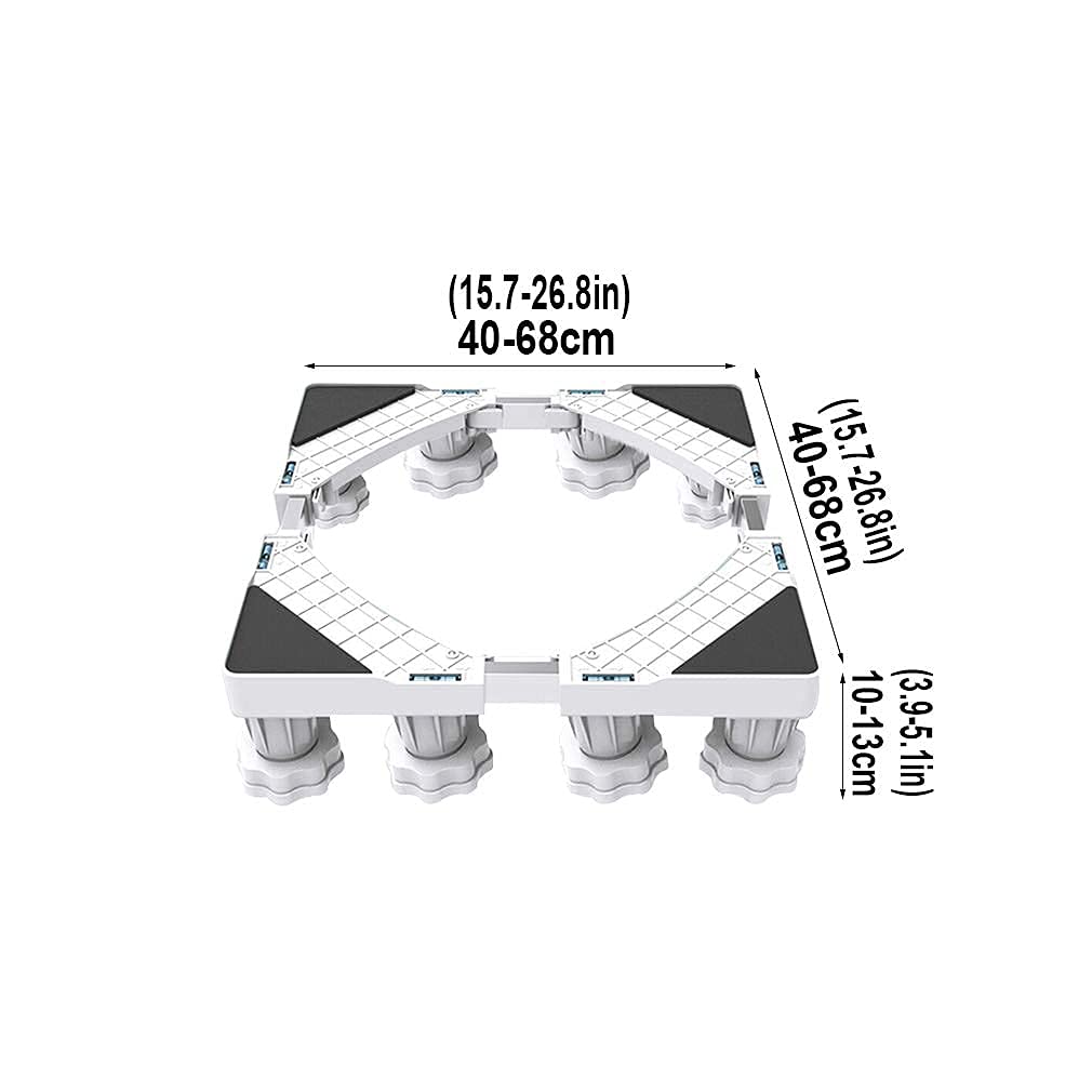 Soporte ajustable for lavadora con 4, 8 y 12 patas for secadora