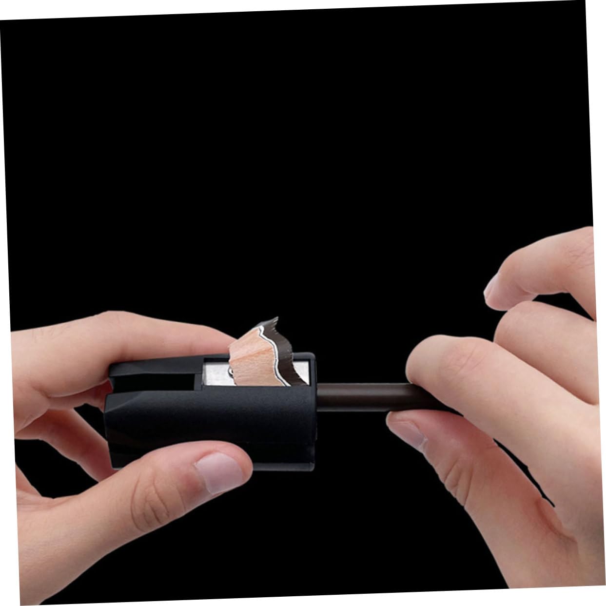 Healeved 2pièces Crayon à Sourcils Avec Outil Affûtage Pratique Compacte Pour Maquillage Et Facile à Transporter
