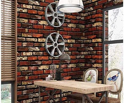 Image of SARVATRAY Kitchen backsplash Wallpaper Stickers Kitchen, backsplash Wall Tile Sticker, foil Paper for Kitchen Wall (3 M Brick B)