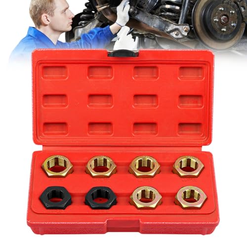 Kit de réparation de filetage métrique 8 pièces taraud hexagonal de garage - 2