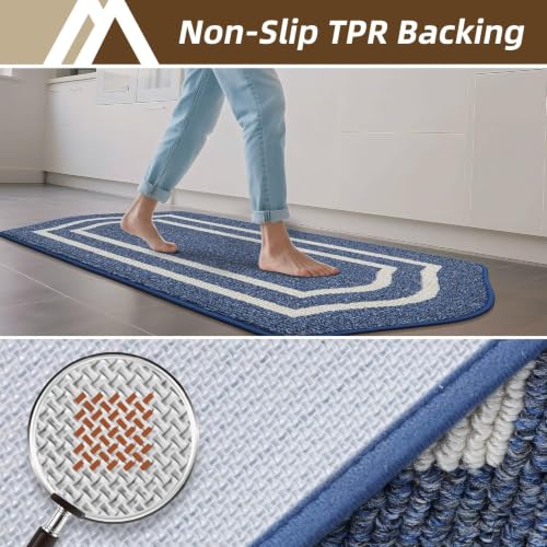 COSY HOMEER Long Kitchen Floor Mats and Rugs Non Slip Washable,24x48