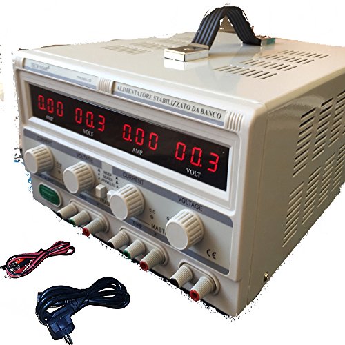 DOBO® Alimentatore Stabilizzato da banco Duale