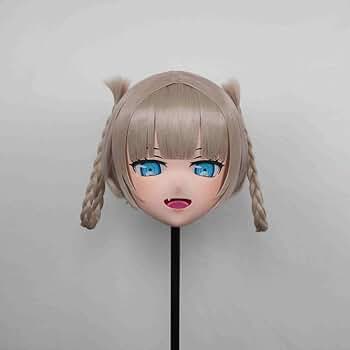 七草ナズナ 全頭面　鍵　衣装つき 　コスチューム　マスク　コスプレ　 着ぐるみ Amazon | 七草ナズナ 全頭面 鍵 衣装つき コスチューム マスク