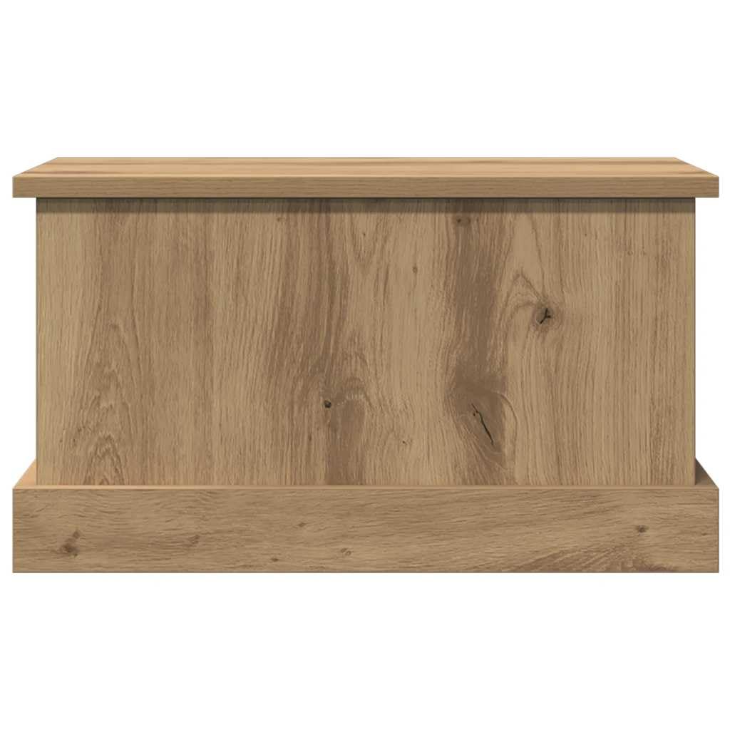 Baúl de madera de roble Artisan, 30 x 50 x 28 cm, almacenamiento con tapa, banco de almacenamiento, organizador para salón, dormitorio, pasillo, orden y ahorro de espacio