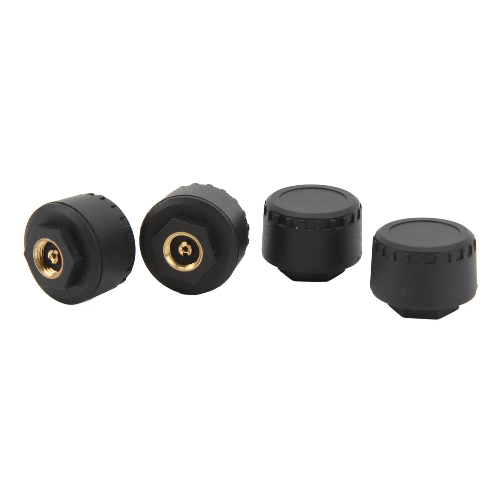 Aoresac TPMS-Reifendruckkontrollsystem mit Echtzeitanzeige, Sensor für PKW-Wohnmobilanhänger, APP-Unterstützung für 4 Sensoren, ABS und Metallmaterial, IP67 Wasserdicht