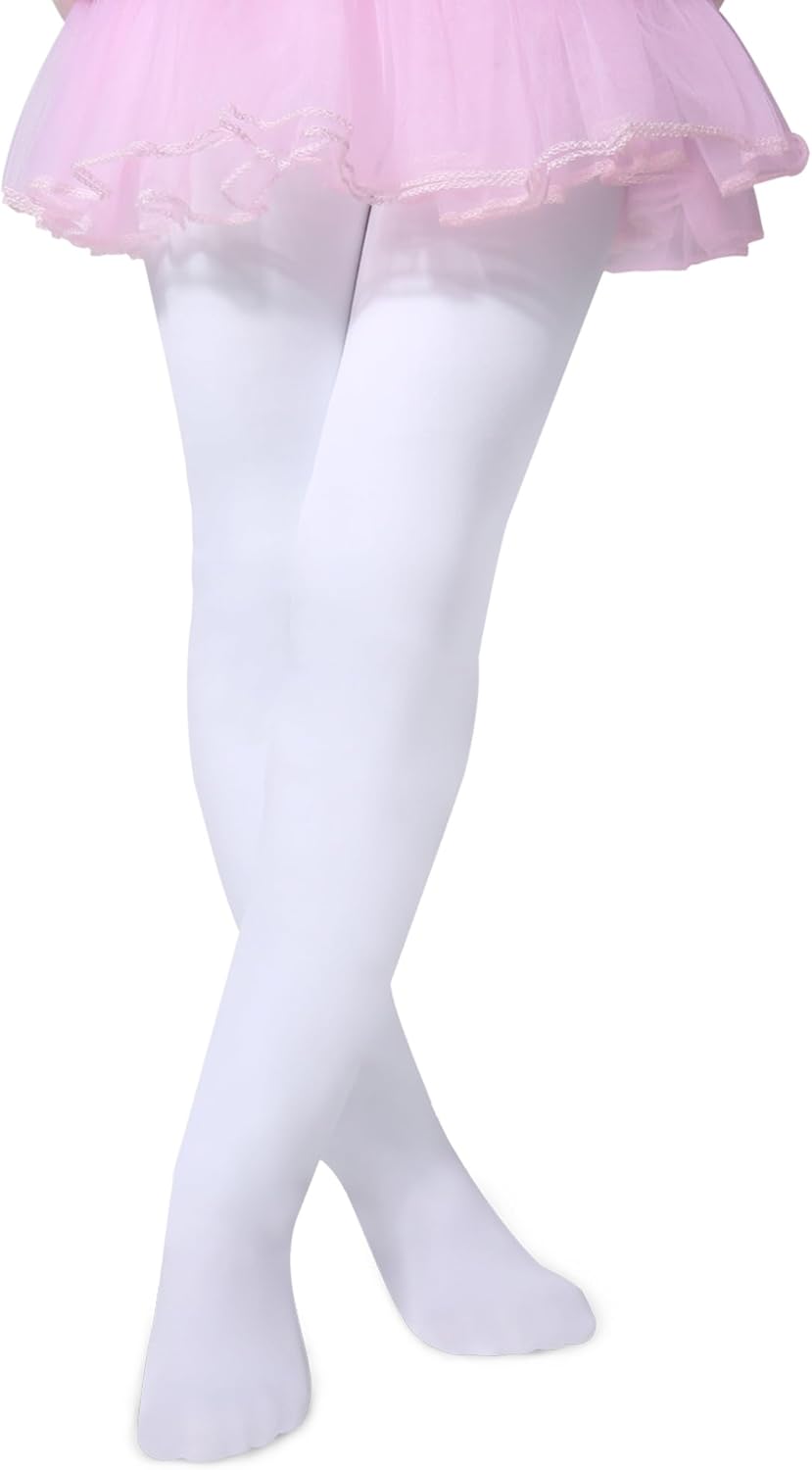 Henwarry Girls Thick Fleece Lined Tights Winter Warm Microfiber Cozy Tights - Image 6