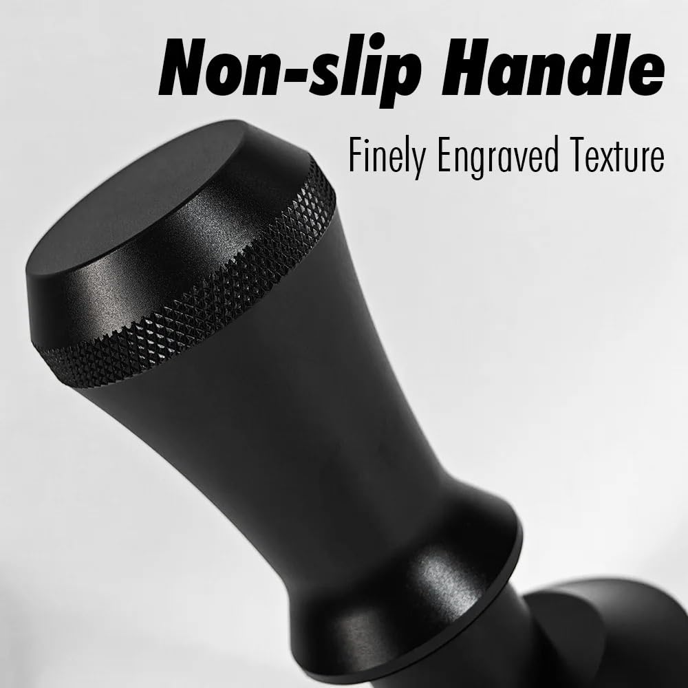 Tamper de café doble resorte, herramienta agitadora, juego tapete manipulación, 30 libras, manipulador cargado presión constante para Café(51mm,1PC Tamper Only)