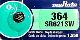 村田 SR621SW 364 1個 酸化銀電池 時計用ボタン電池 日本製 海外向けパッケージ 未使用品